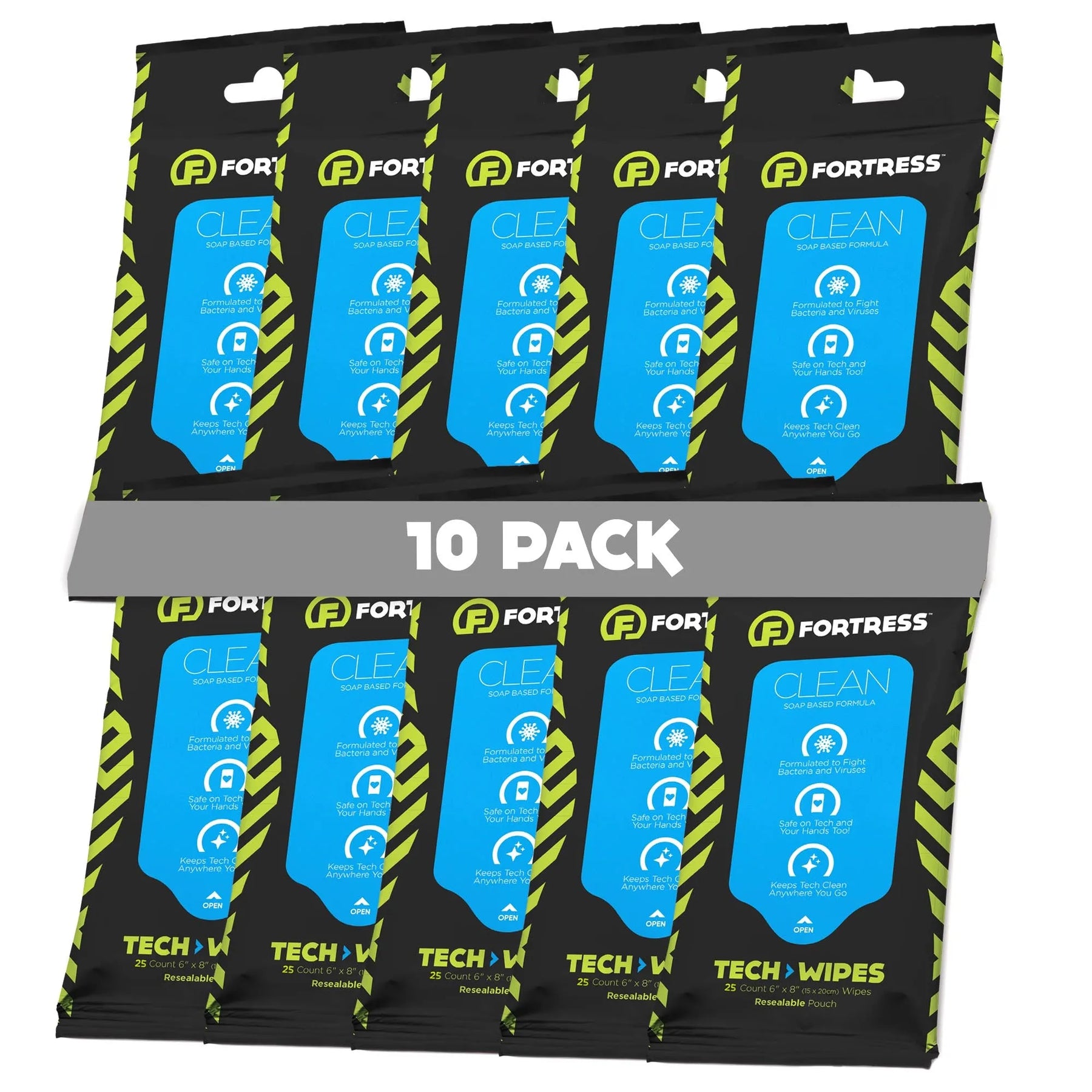Fortress Fortress Tech Wipes (25 ct.) To-Go Disinfecting Wipes for Tech Clean