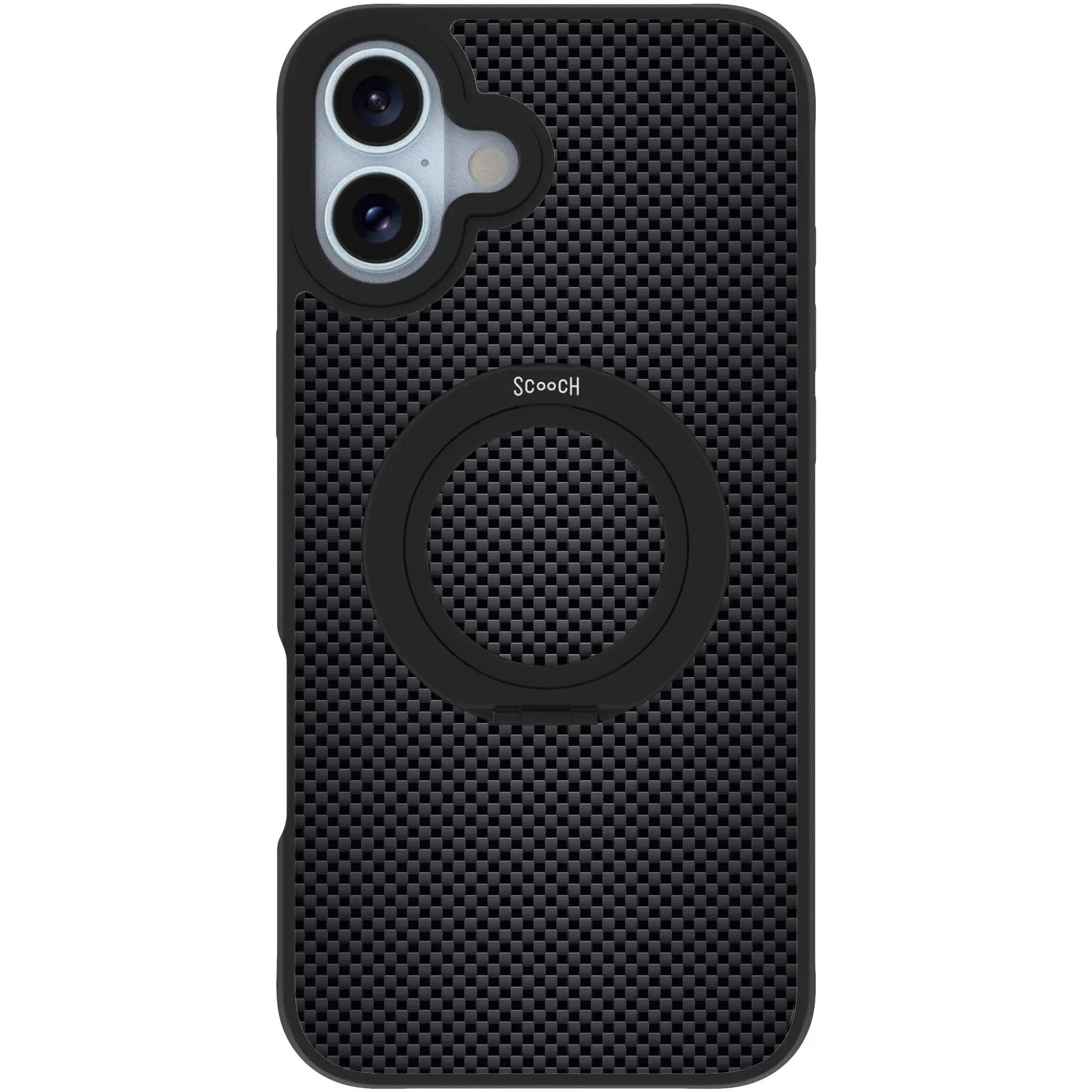 Scooch-HaloCase for iPhone 16 Plus (Preorder)-Carbon-Fiber
