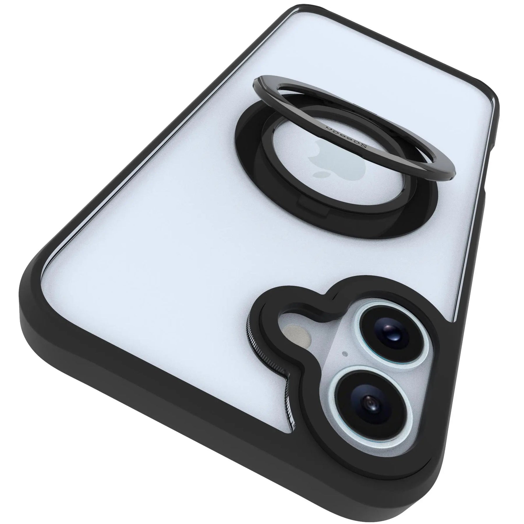 Scooch-HaloCase for iPhone 16 Plus (Preorder)-Tuxedo-Clear