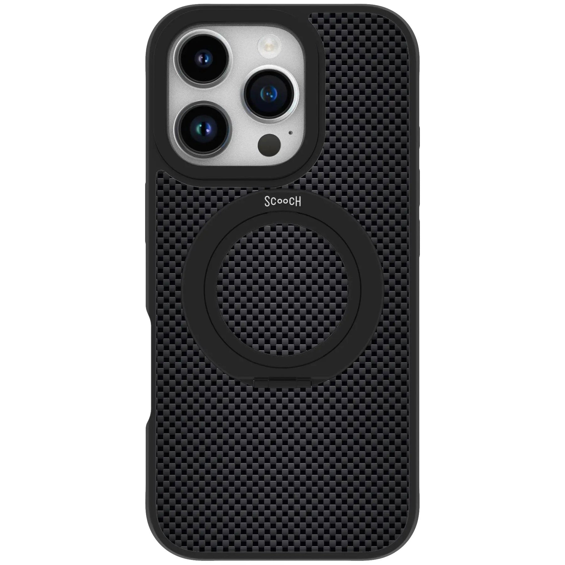 Scooch-HaloCase for iPhone 16 Pro (Preorder)-Carbon-Fiber