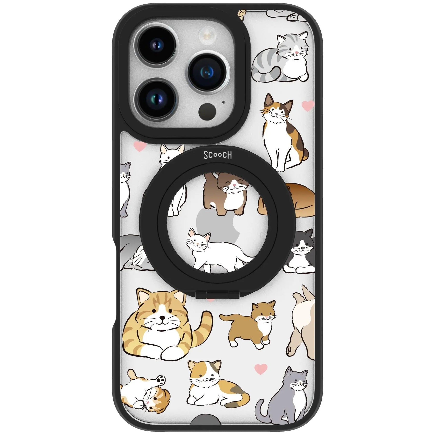 Scooch-HaloCase for iPhone 16 Pro (Preorder)-Cat-Party