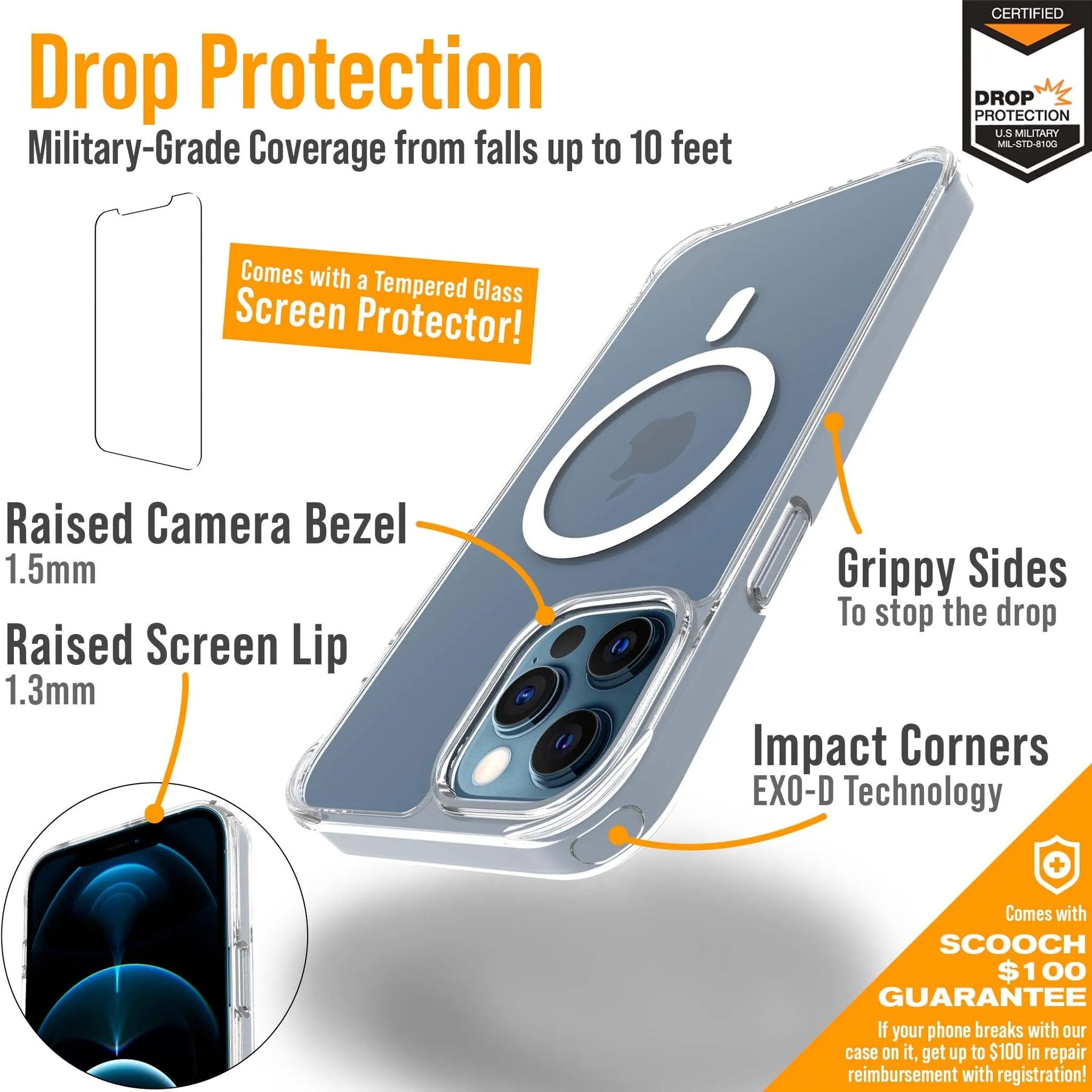 Scooch MagCase for iPhone 12 Pro Max Scooch MagCase