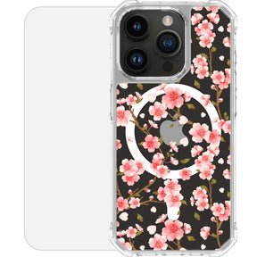 Scooch-MagCase for iPhone 15 Pro-PinkCherryBlossoms