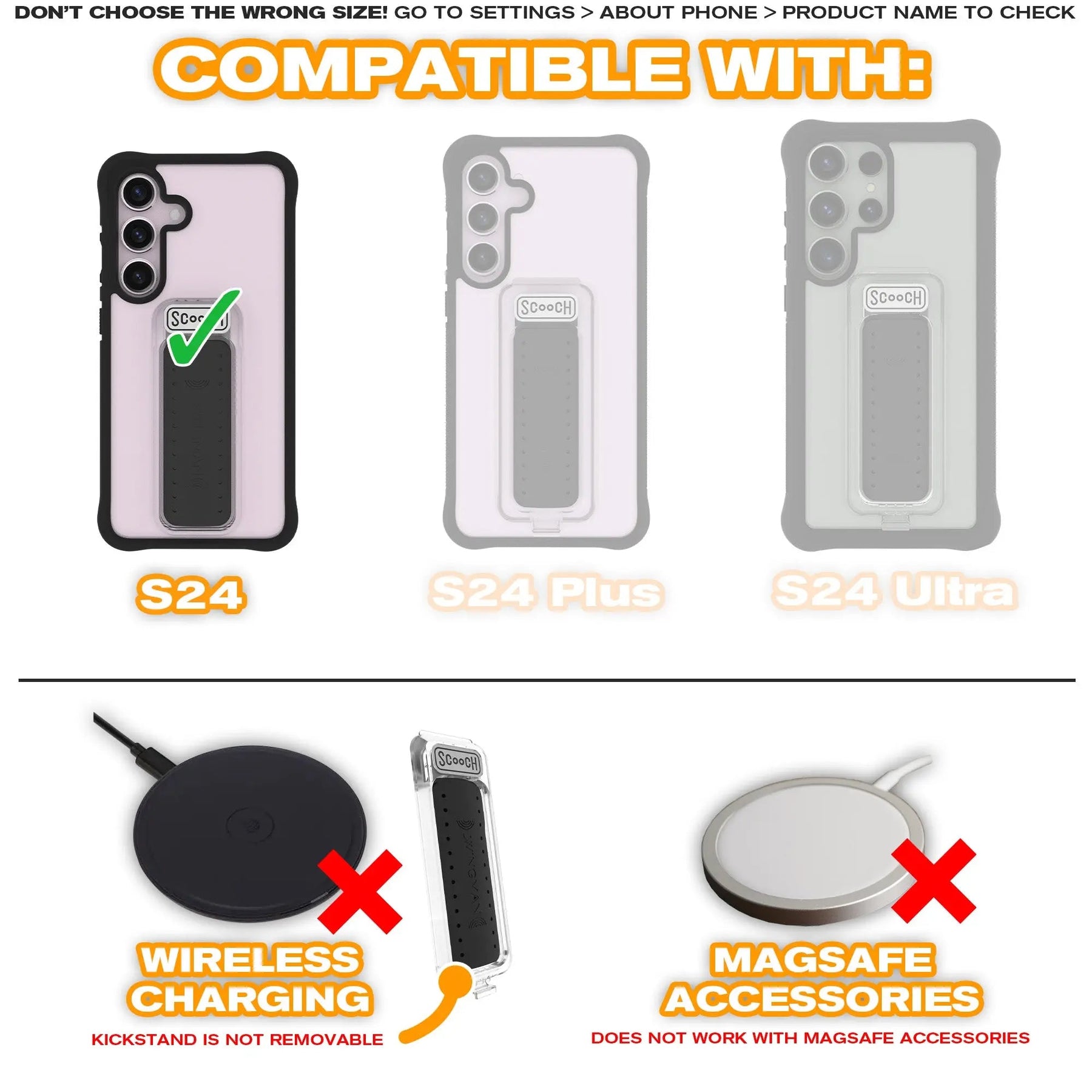Scooch-Wingman for Samsung Galaxy S24-