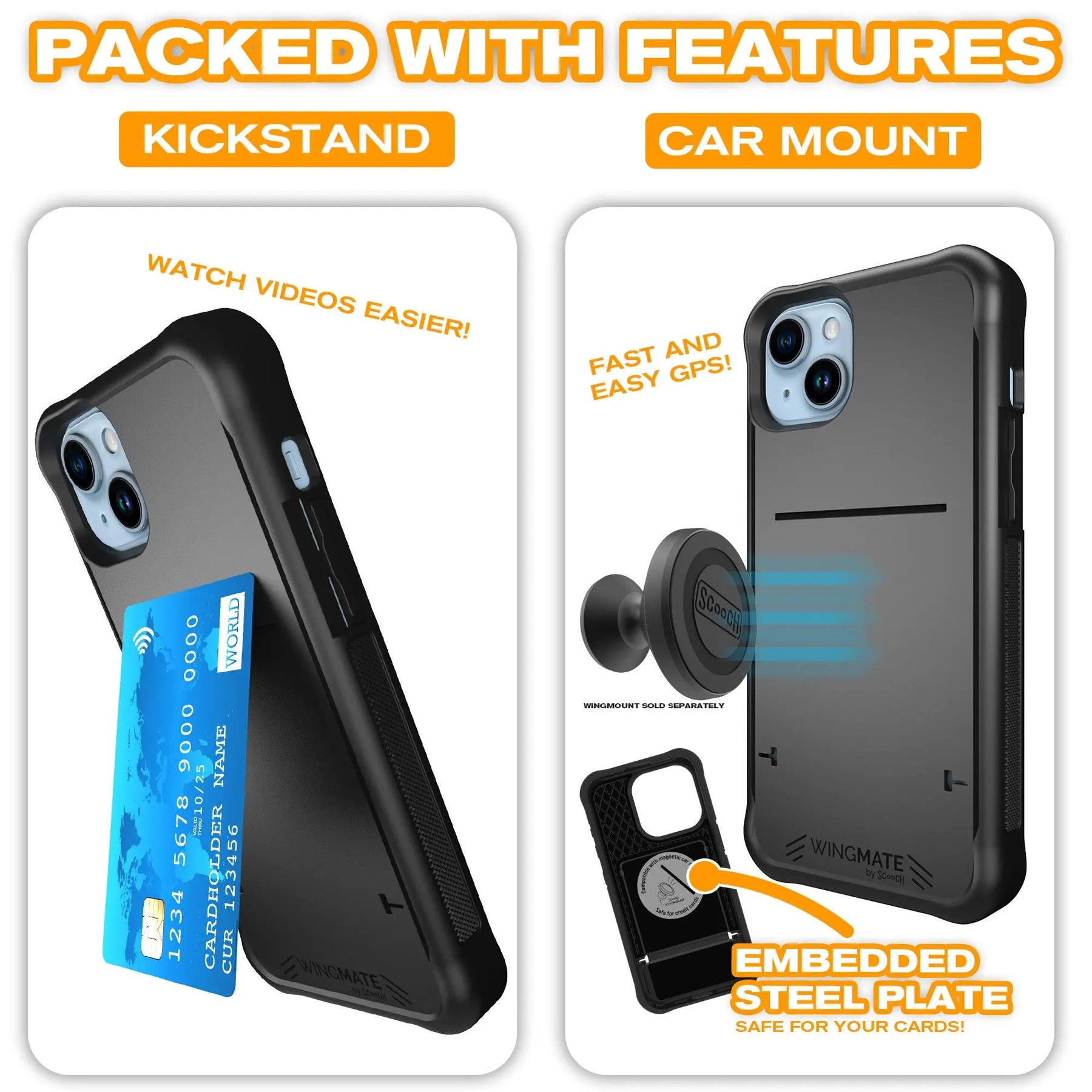Scooch-Wingmate for iPhone 15 Plus-