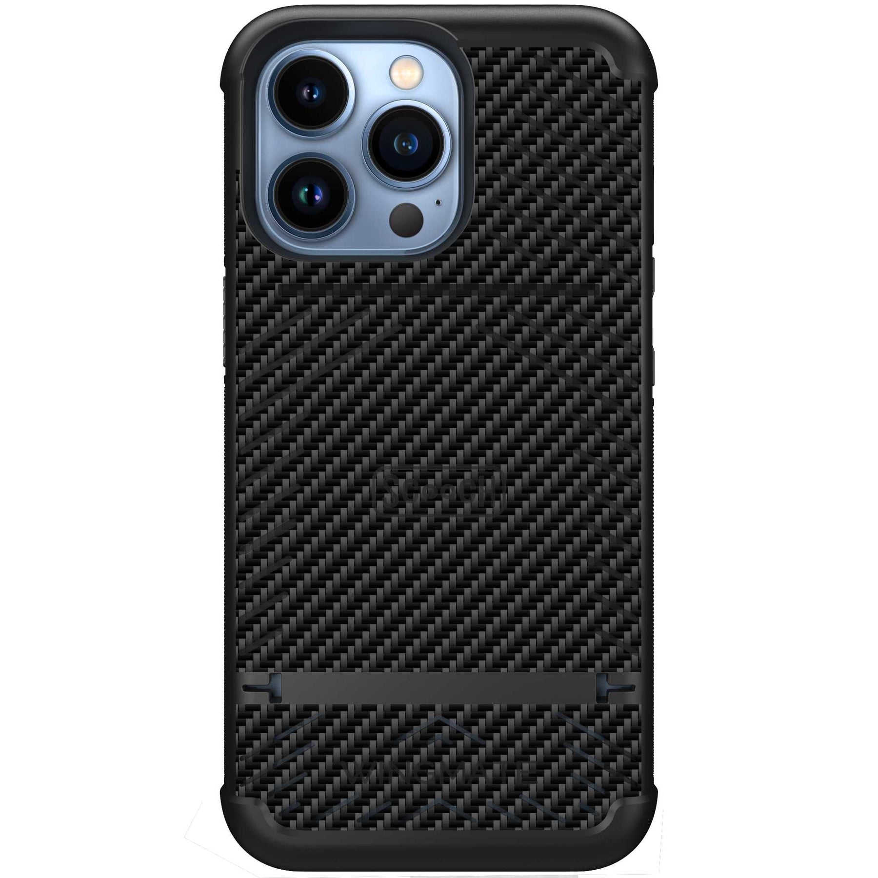 Scooch Wingmate for iPhone 13 Pro CarbonFiber Scooch Wingmate