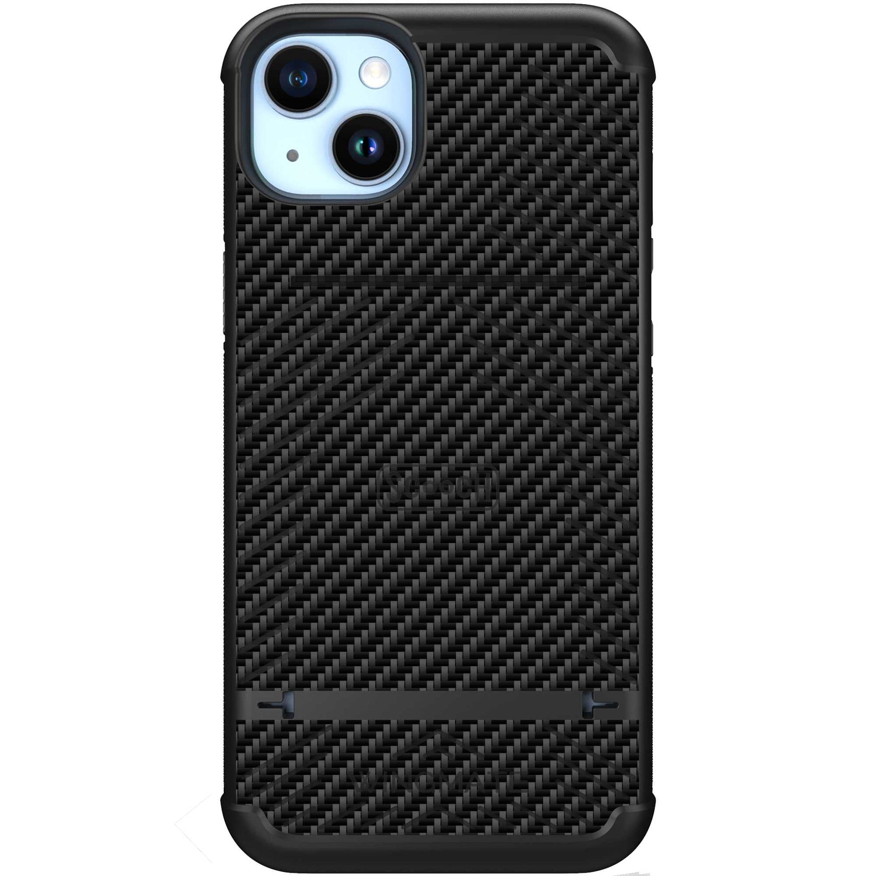 Scooch Wingmate for iPhone 14 Plus CarbonFiber Scooch Wingmate