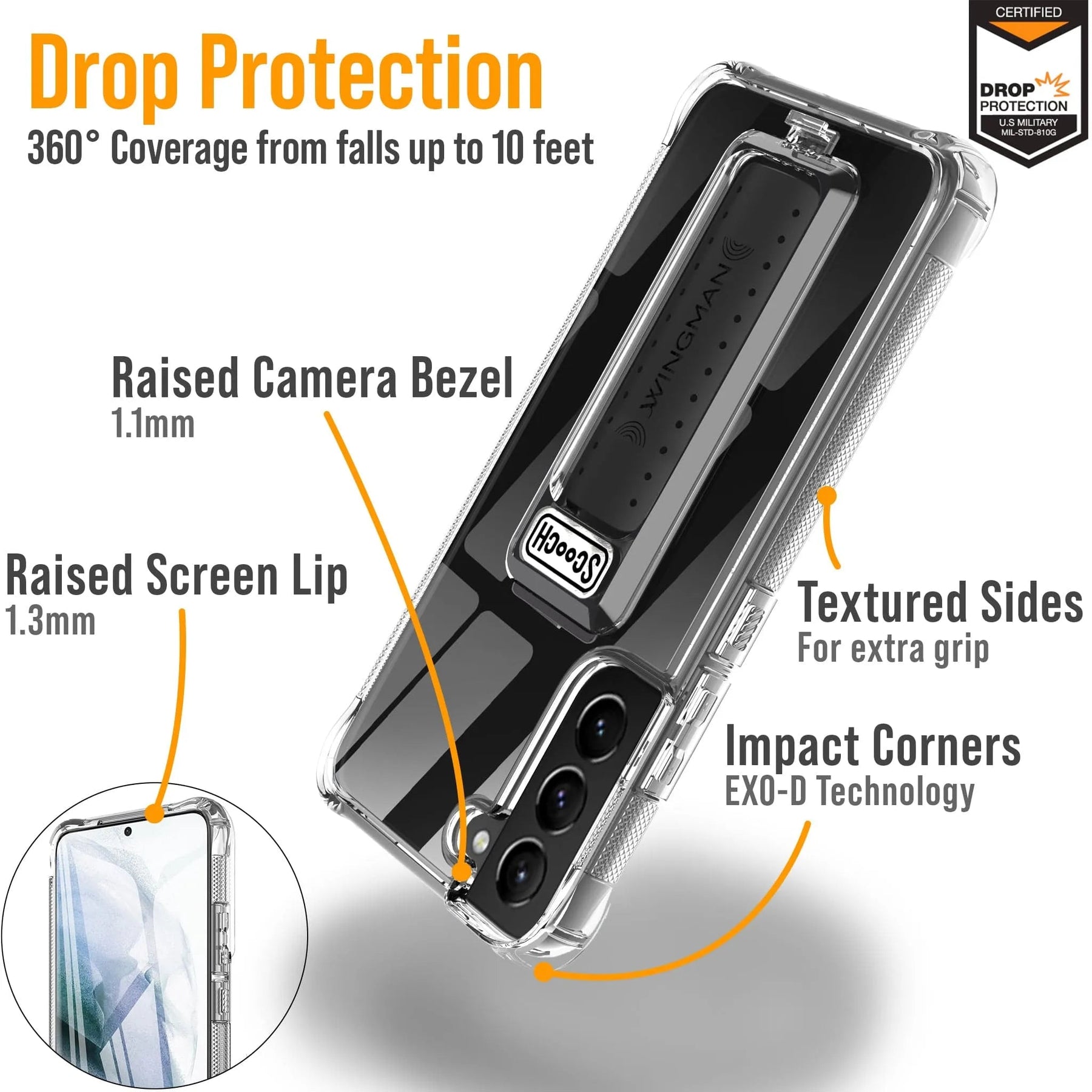 Scooch Wingman for Samsung Galaxy S22+  Scooch Wingman