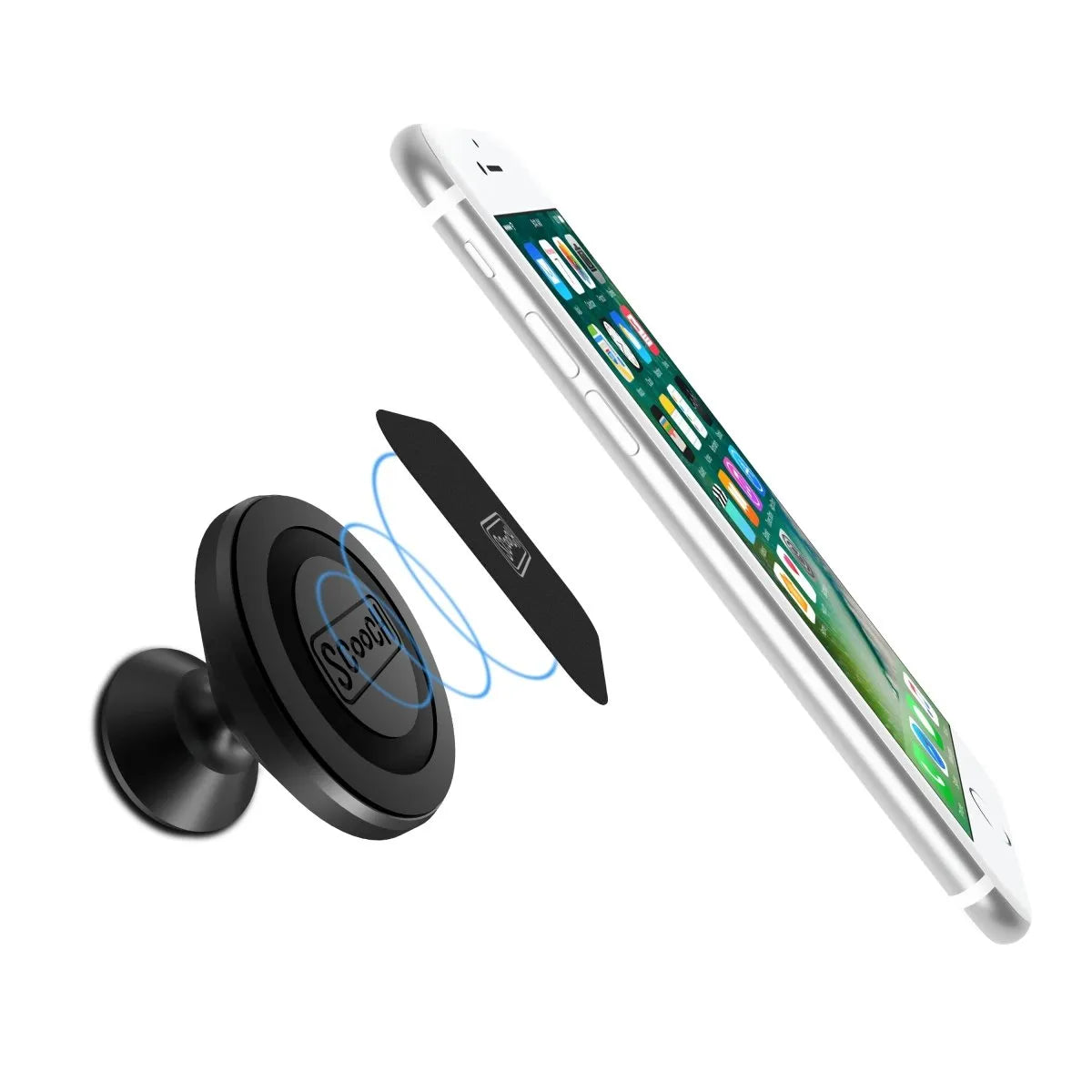 Fortress Scooch Scooch Wingmount - Universal Magnetic Car Mount Wingmount
