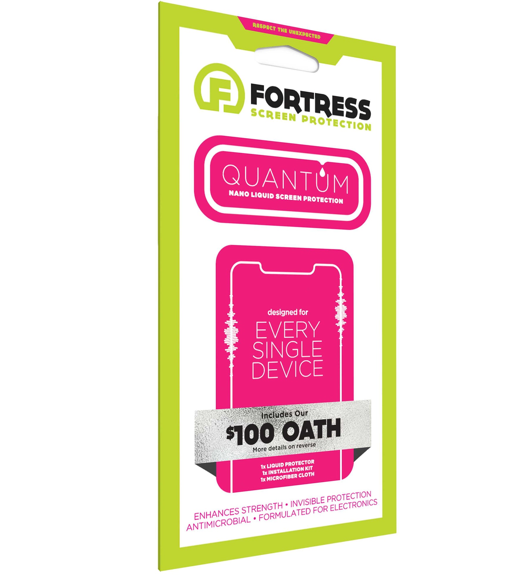 Fortress Fortress Free Screen or Camera Protector ANYDEVICEANYDEVICELiquidGlassScreenProtectorwith$1  8.99