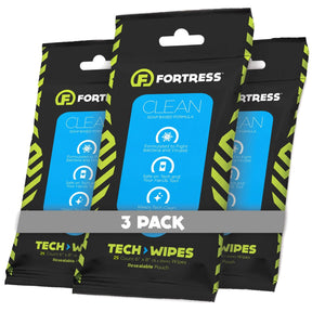 Fortress Fortress Tech Wipes (25 ct.) To-Go Disinfecting Wipes for Tech  Clean 