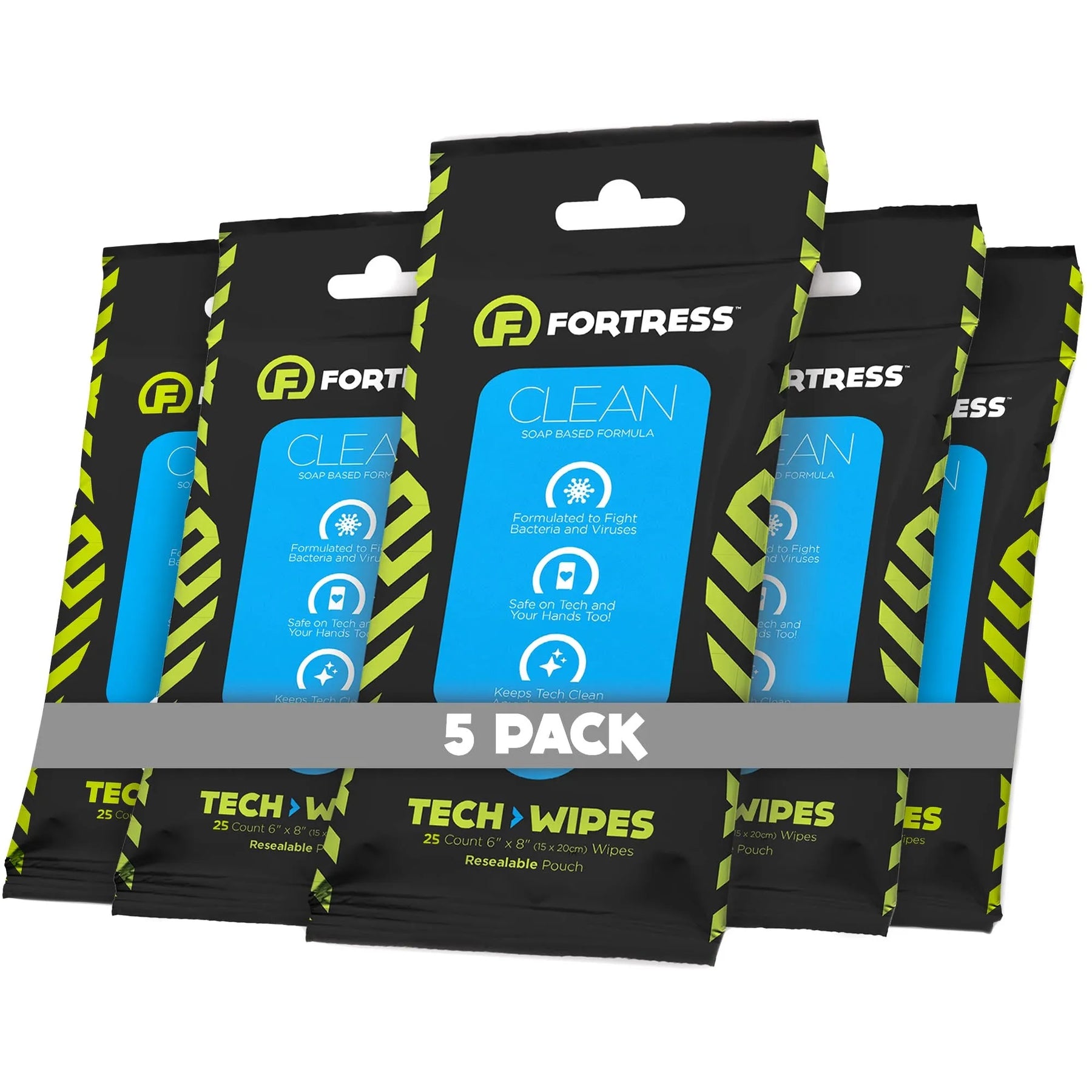 Fortress Fortress Tech Wipes (25 ct.) To-Go Disinfecting Wipes for Tech  Clean 