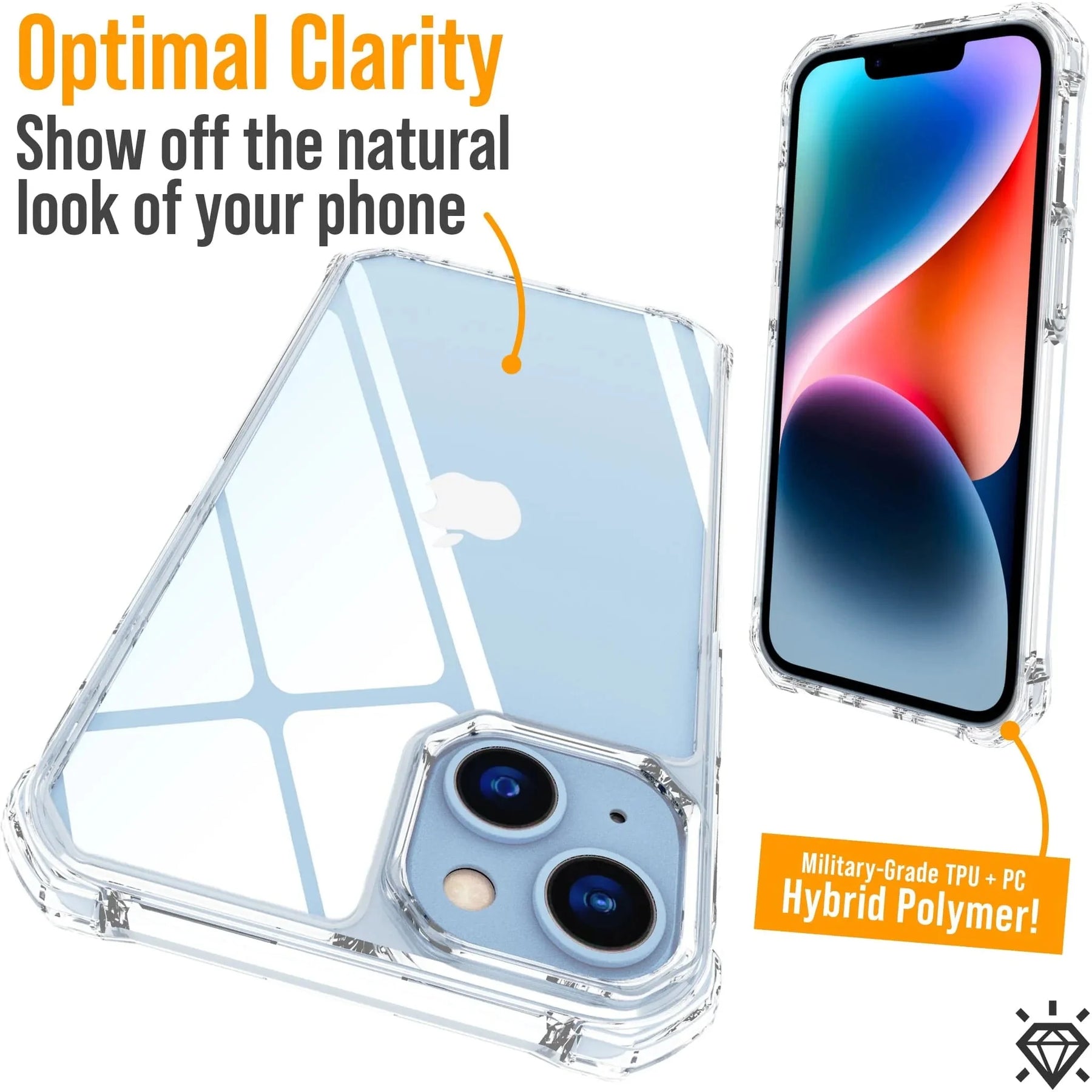 CrystalCase for iPhone 14 Plus