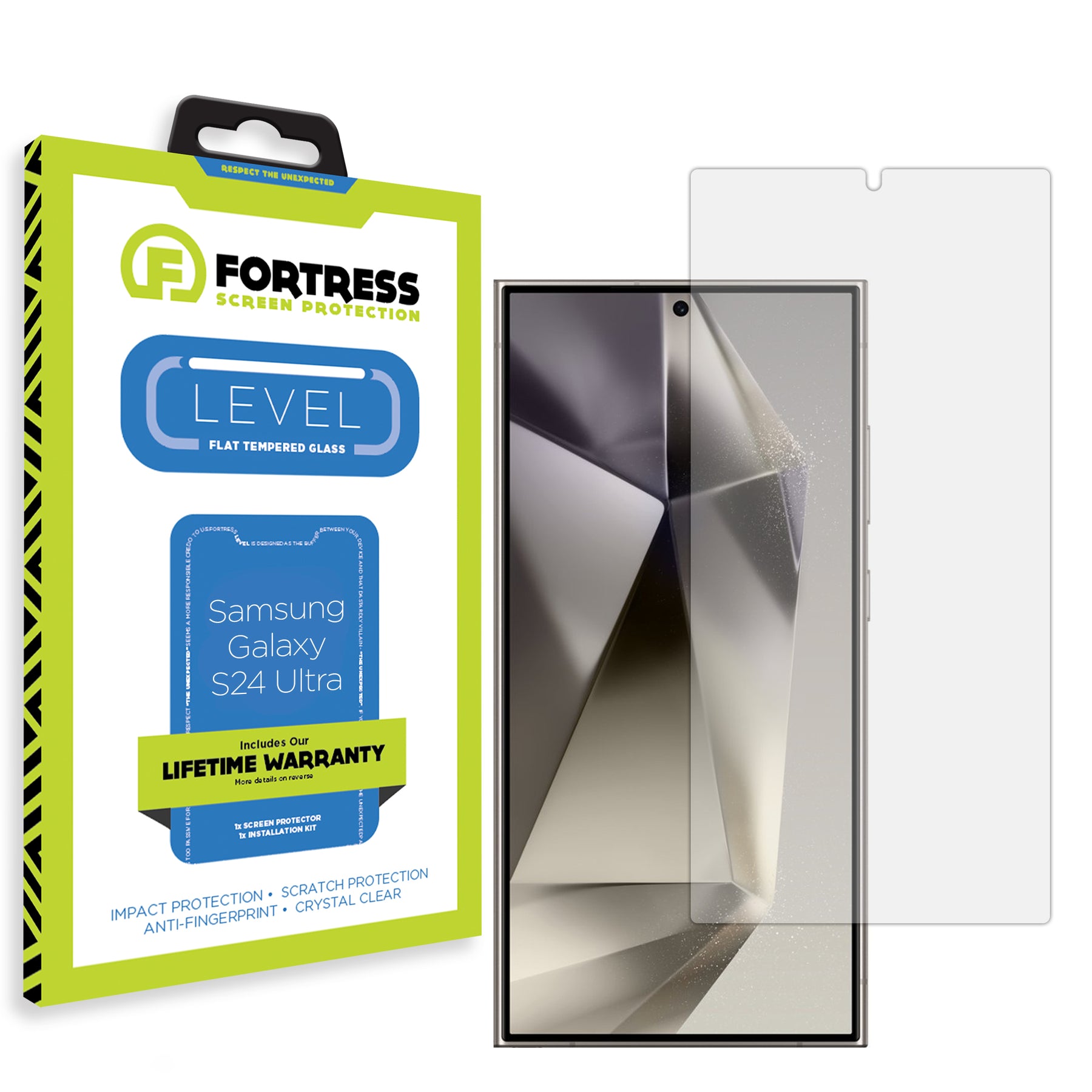 Fortress Fortress Samsung Galaxy S24 Ultra Screen Protector  Screen Protector