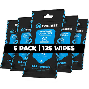 Scooch-Car Wipes (25 ct.) To-Go Wipes for Car Interiors-5-Pack-No