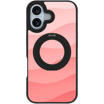 Scooch-HaloCase for iPhone 16 (Preorder)-Pink-Waves