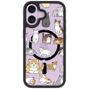 Scooch-MagCase for iPhone 17-Cat Party