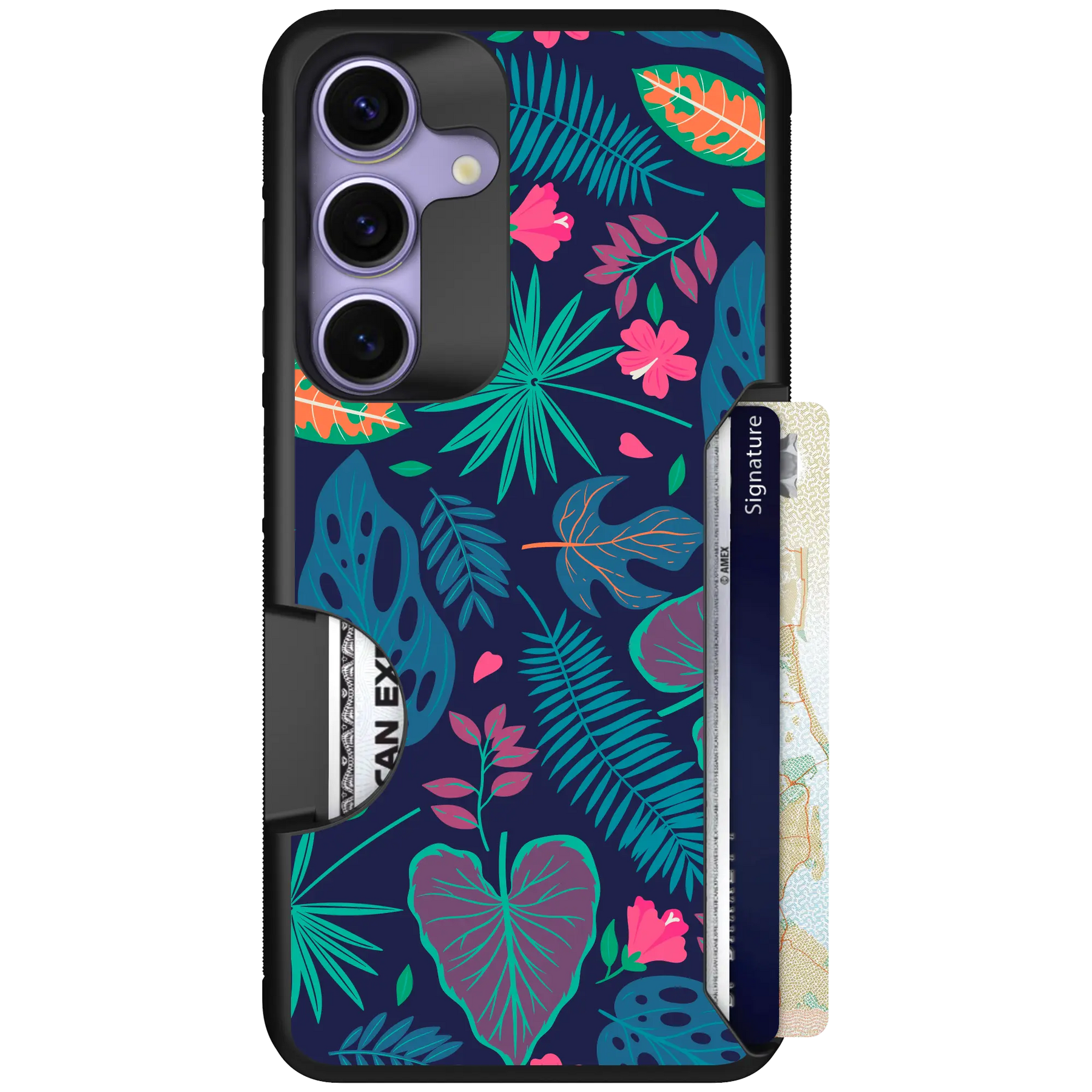 Scooch-Moneymate for Samsung Galaxy S25-Tropical-Leaves