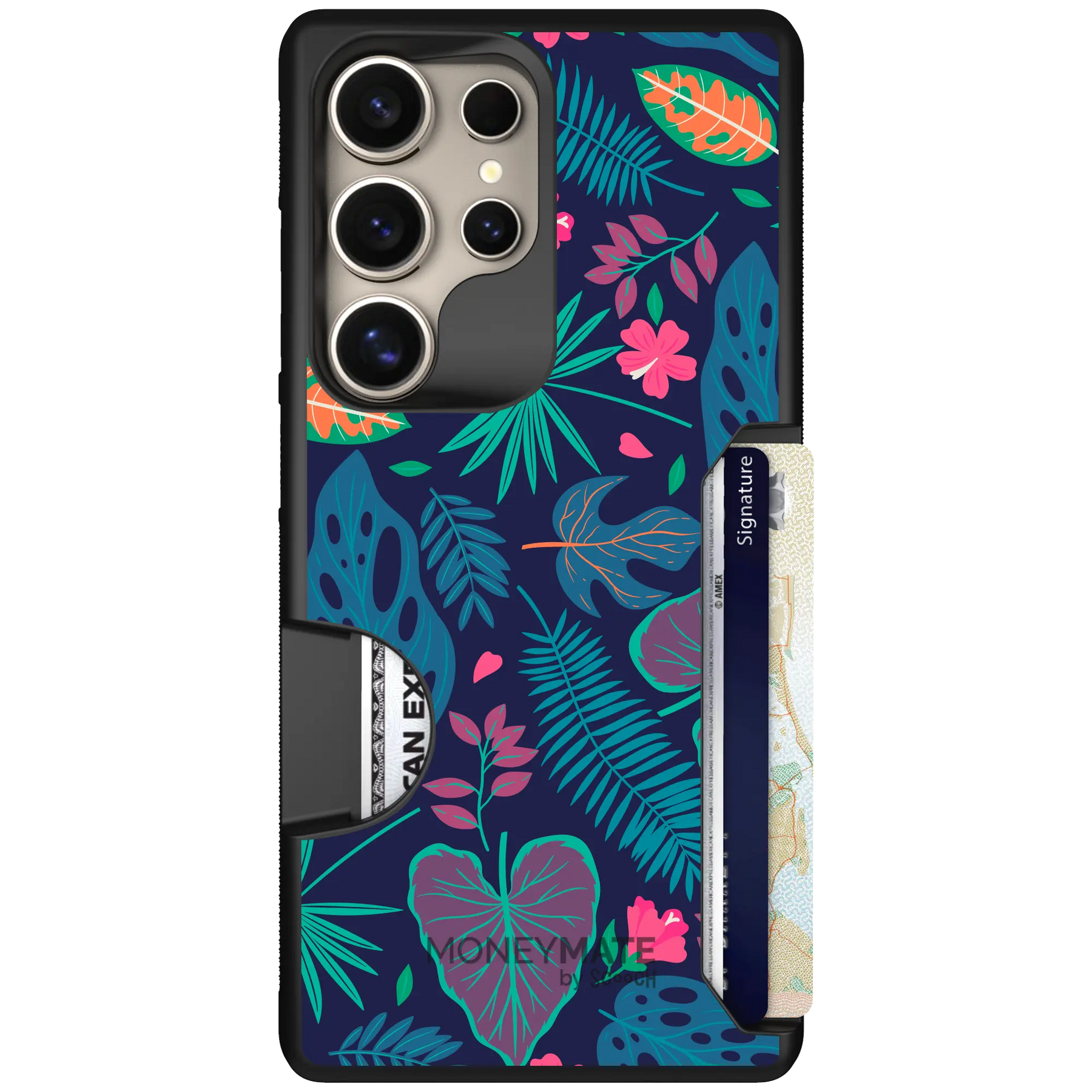 Scooch-Moneymate for Samsung Galaxy S25 Ultra-Tropical-Leaves