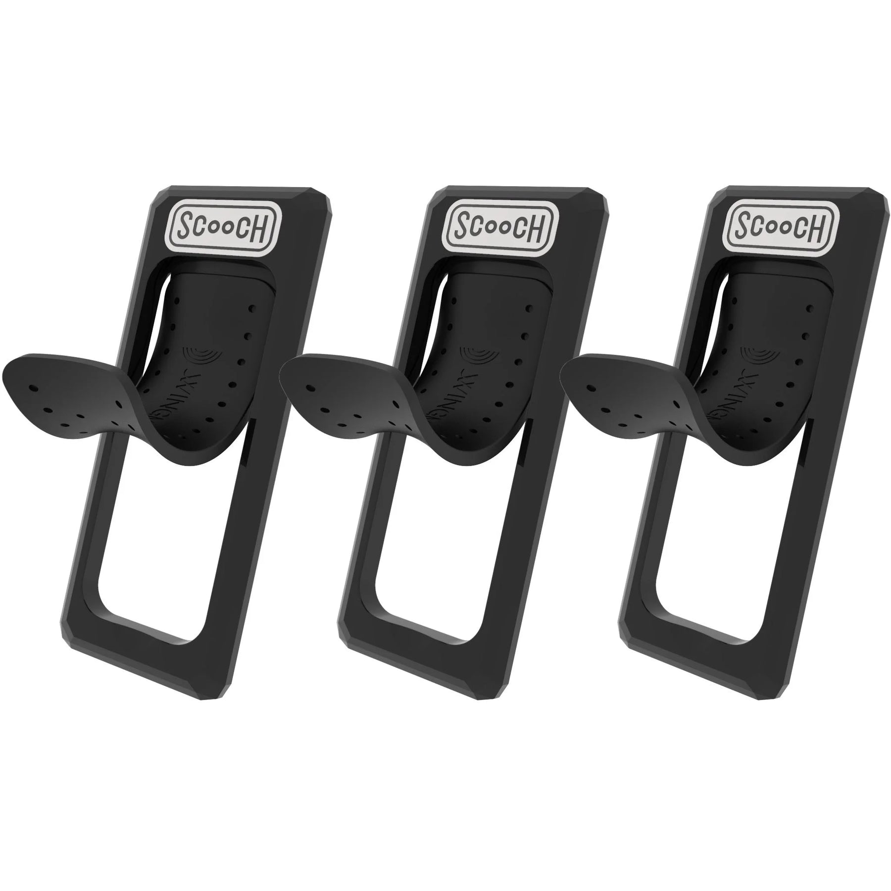 Fortress Scooch Scooch Wingback - Pop Out Kickstand & Grip for Any Phone Case Black-3-Pack-Save-20 Wingback 39.99