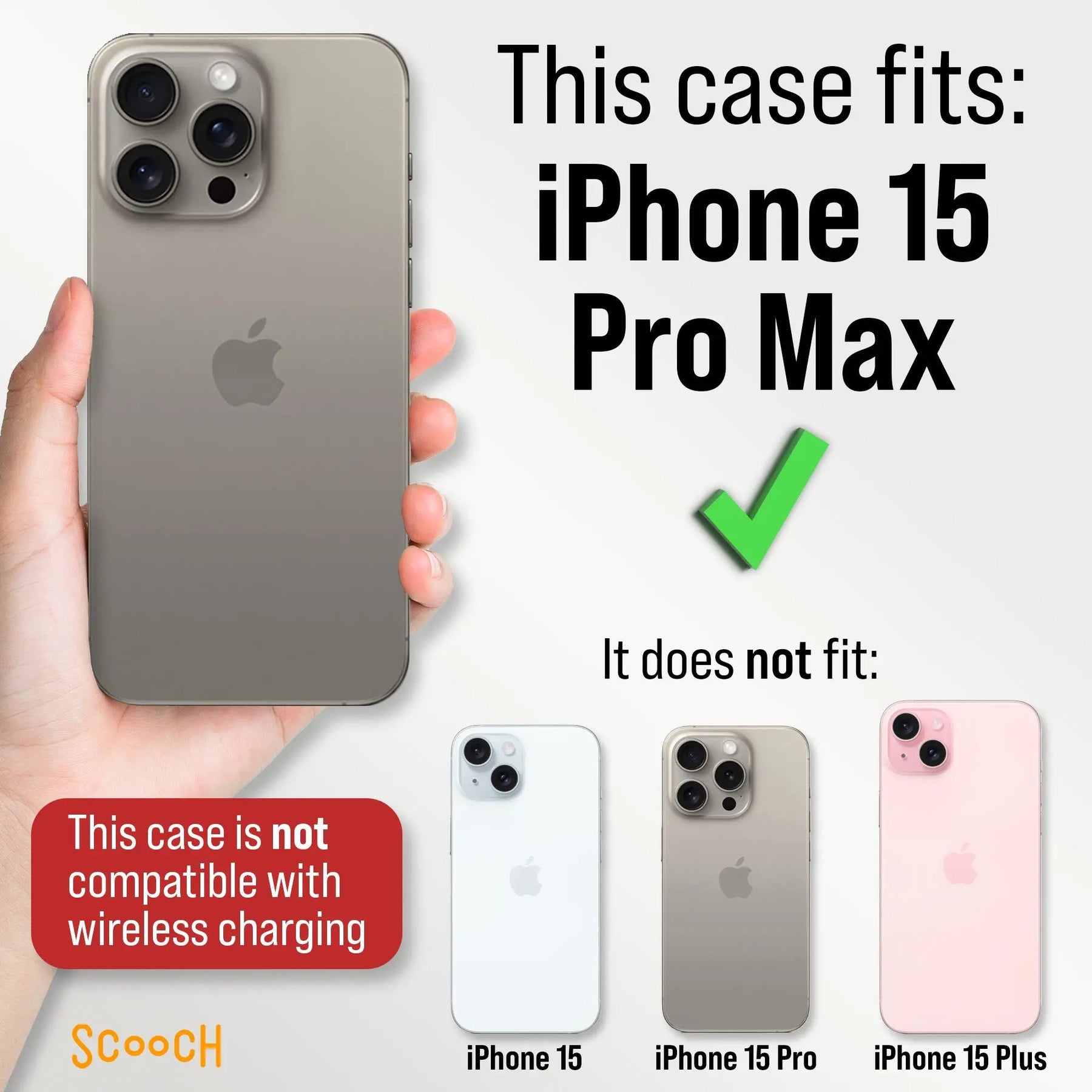 Wingmate for iPhone 15 Pro Max