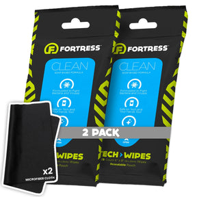 Fortress Fortress Tech Wipes (25 ct.) To-Go Wipes for Tech 2-Pack-Yes Clean 11.49