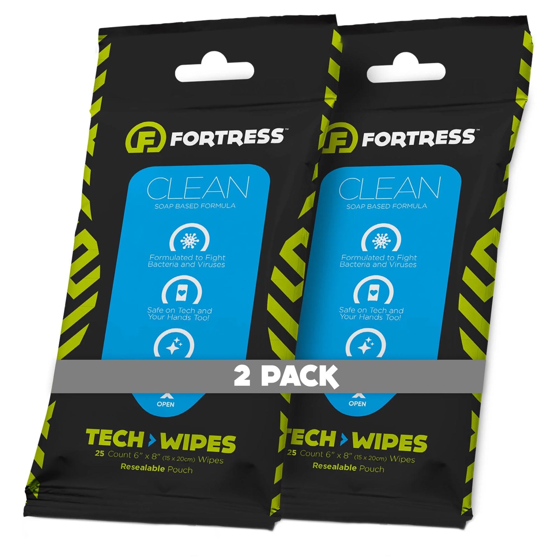 Fortress Fortress Tech Wipes (25 ct.) To-Go Wipes for Tech 2-Pack-No Clean 9.99