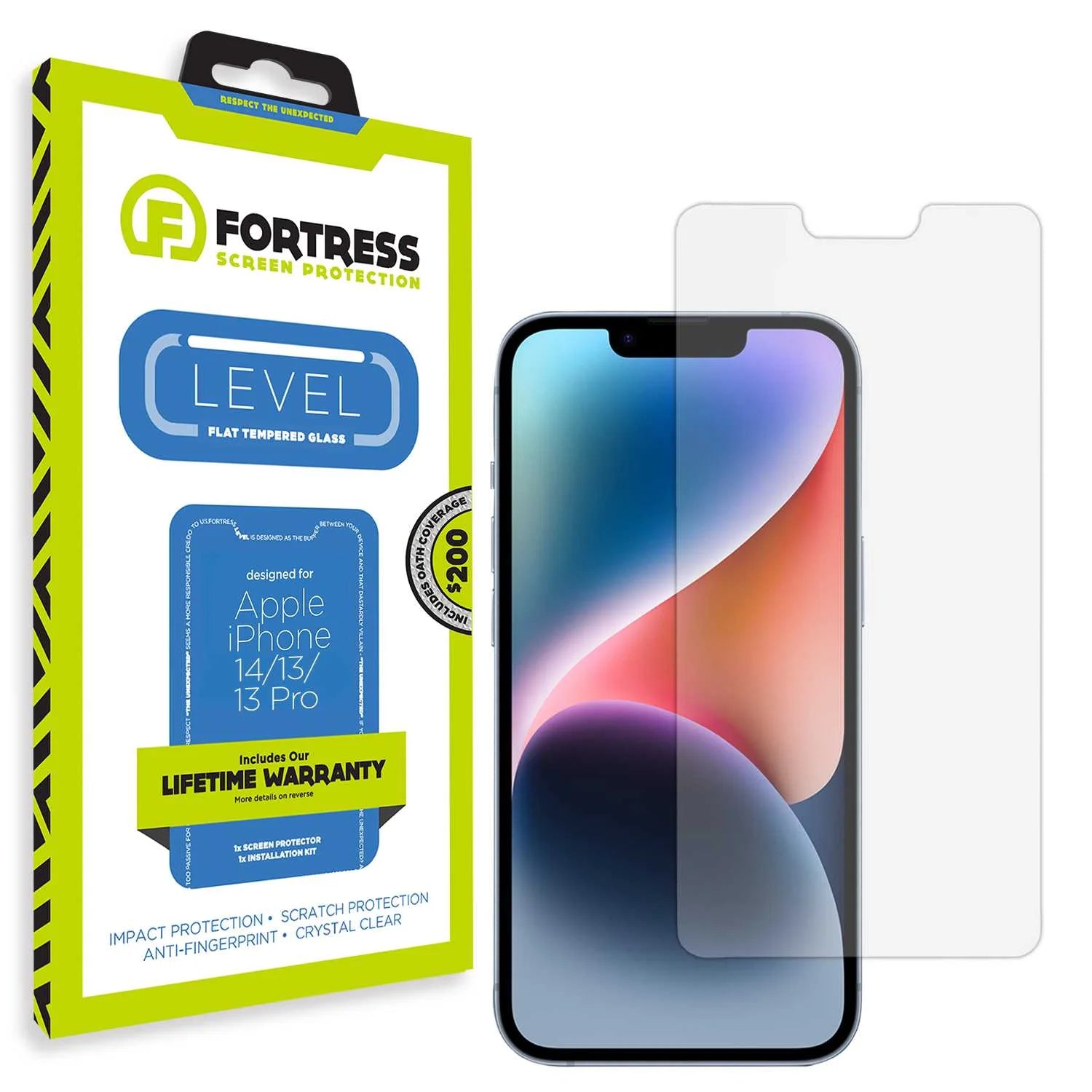 Tempered Glass Screen Protector for iPhone 13 Pro