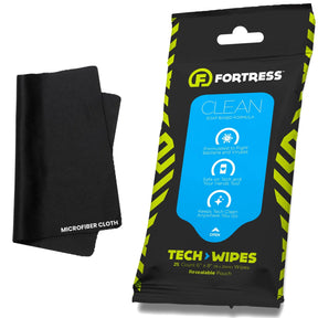 Fortress Fortress Tech Wipes (25 ct.) To-Go Disinfecting Wipes for Tech  Clean 