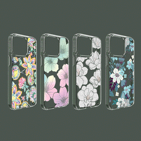 Fortress Fortress Swipe Style Inserts (Floral Forms Collection) for iPhone 13 Infinite Glass Case  Infinite Glass 9.99