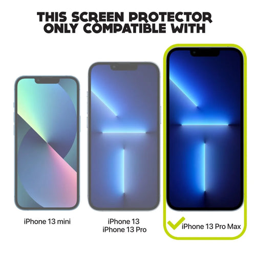 iPhone 13 Pro Max Screen Protector - $200 Protection