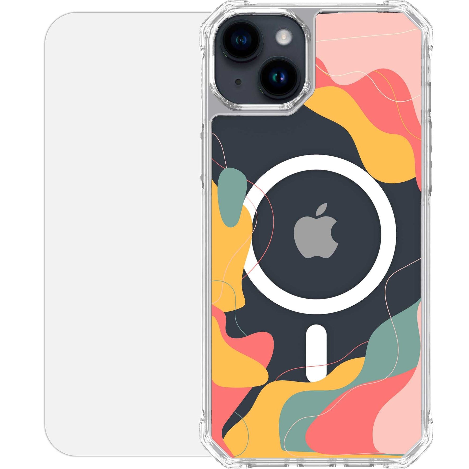 Scooch-MagCase for iPhone 15 Plus-AbstractPastel
