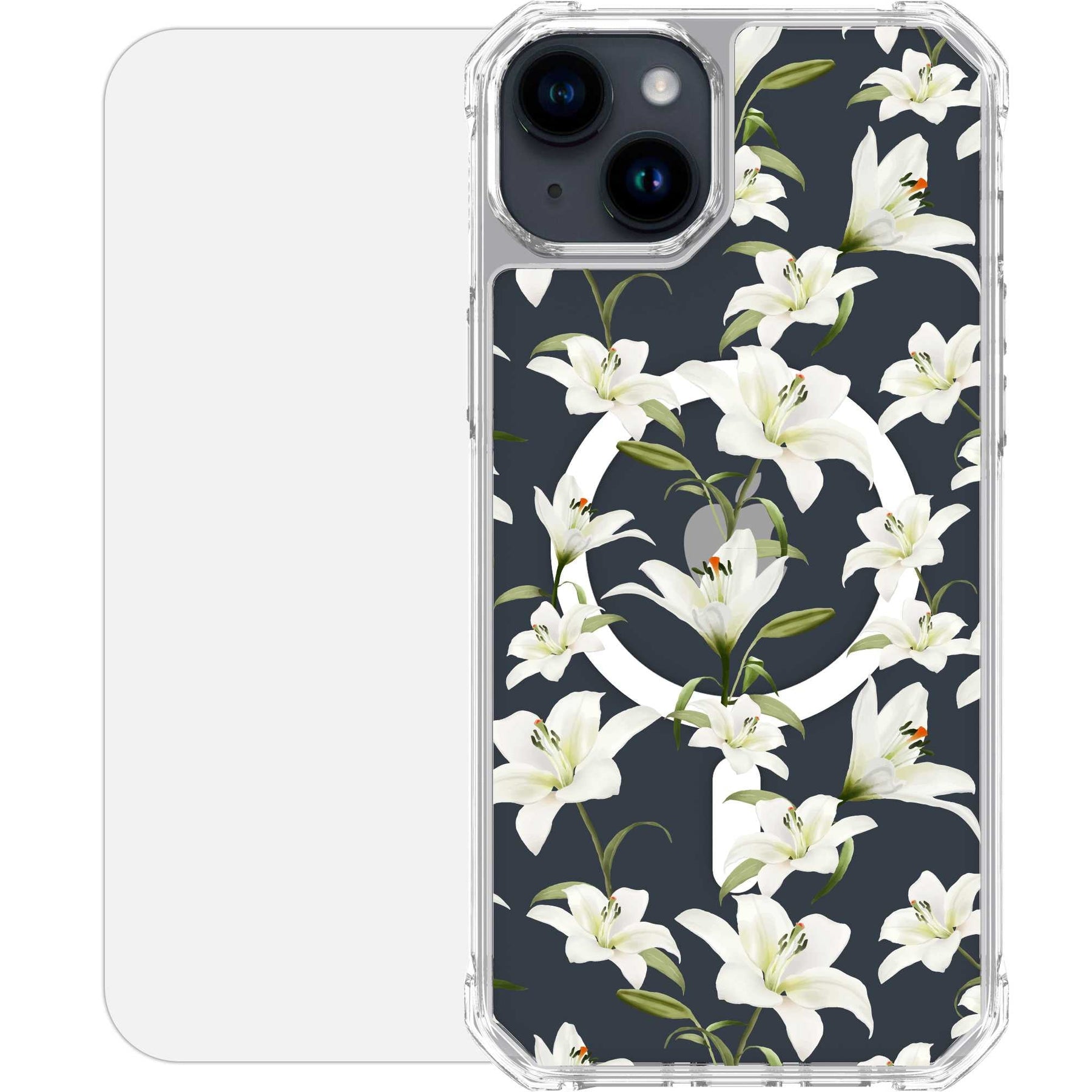 Scooch-MagCase for iPhone 15 Plus-Lilies