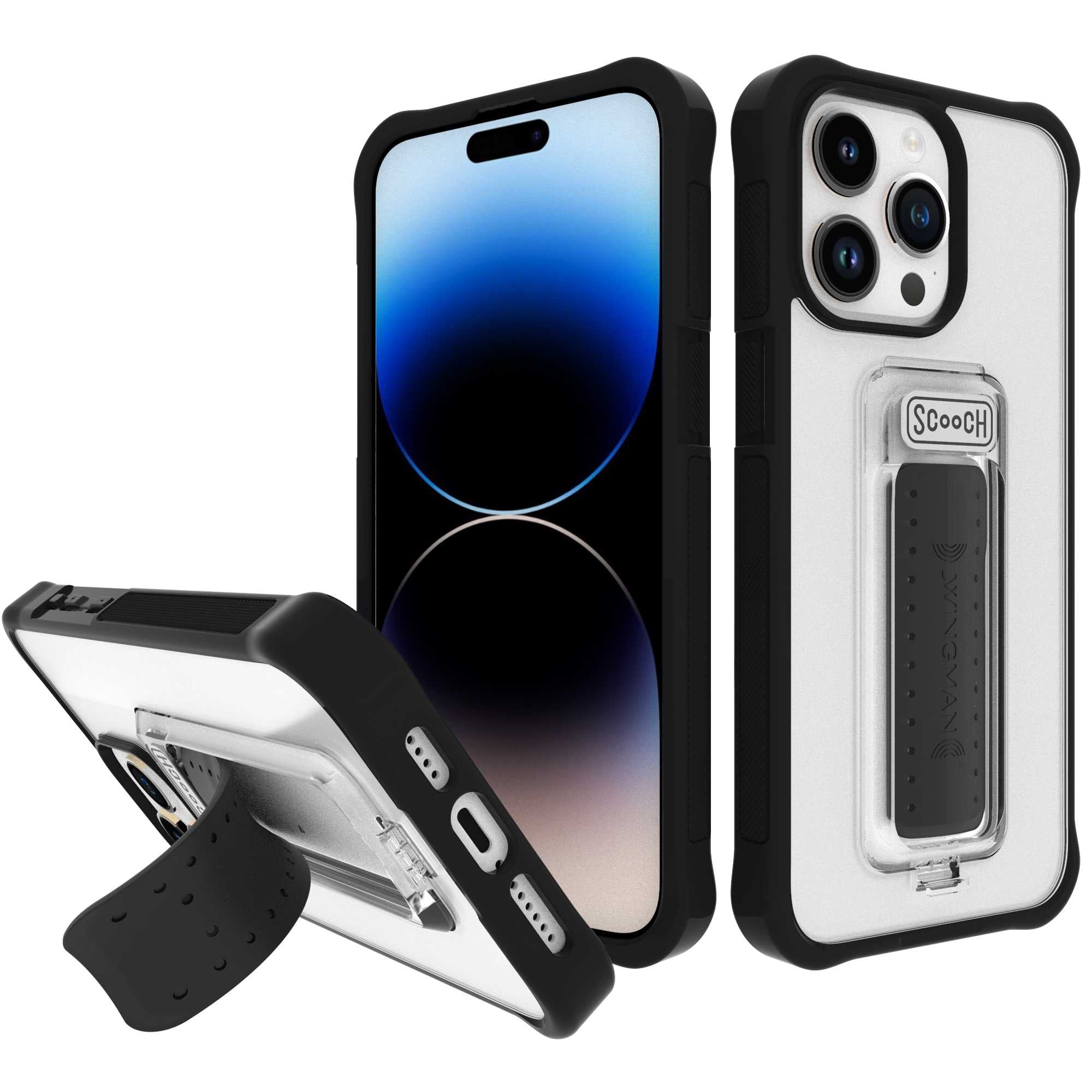 iPhone 15 Pro Max Case with Kickstand, Phone Grip, and Mount - Wingman