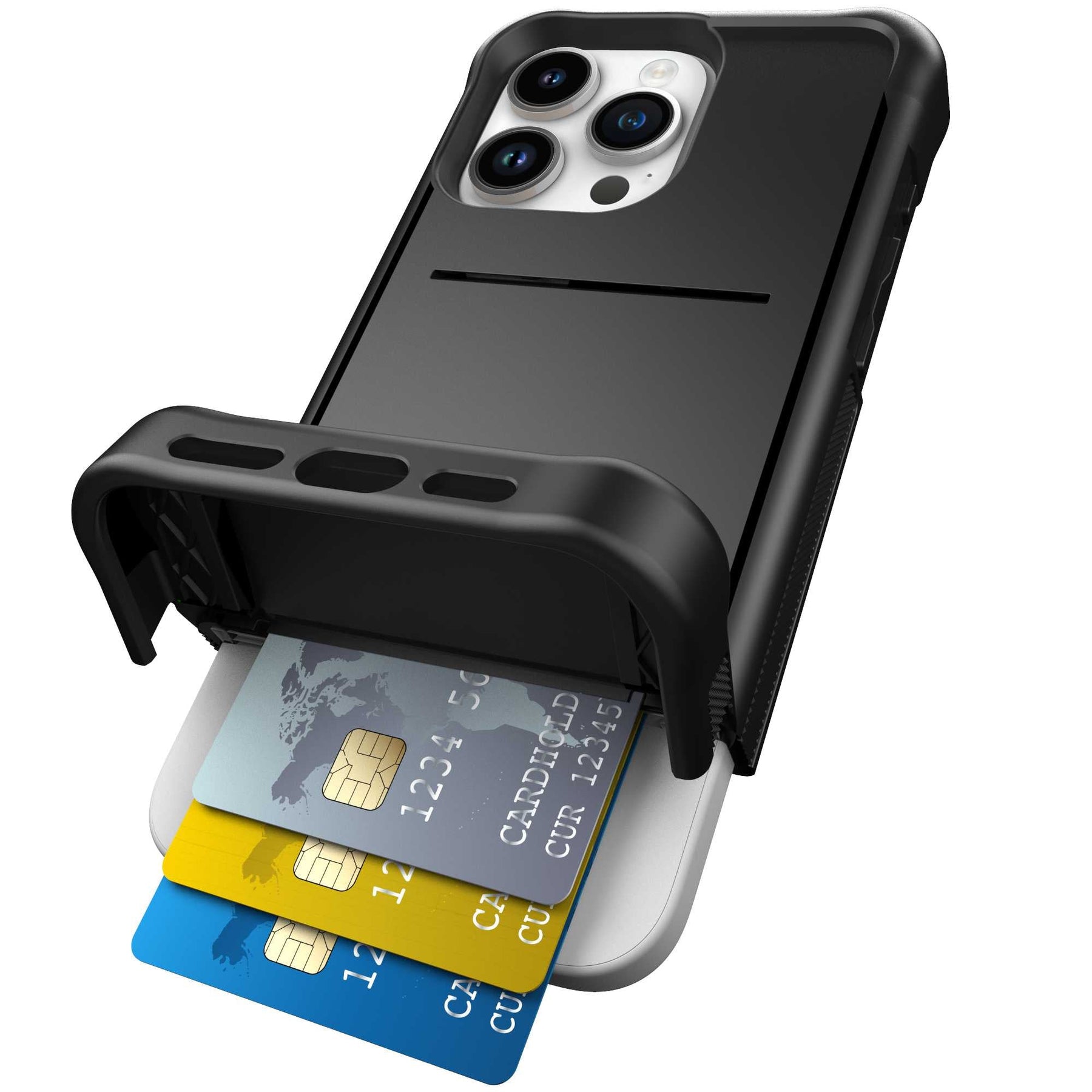 iPhone 15 Pro Max Wallet Case with Credit Card Holder - Wingmate